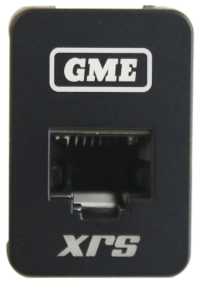 RJ45 Pass-Through Adaptor - Type 9 (White)
