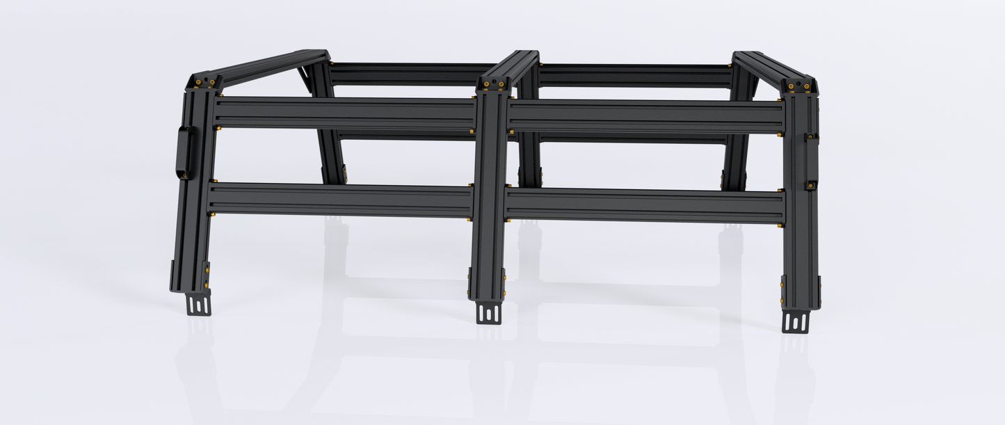 Ram 2500/3500 HD Bed Rack (Straight Bed) | XTR3 Popular Builds + MOLLE Packages