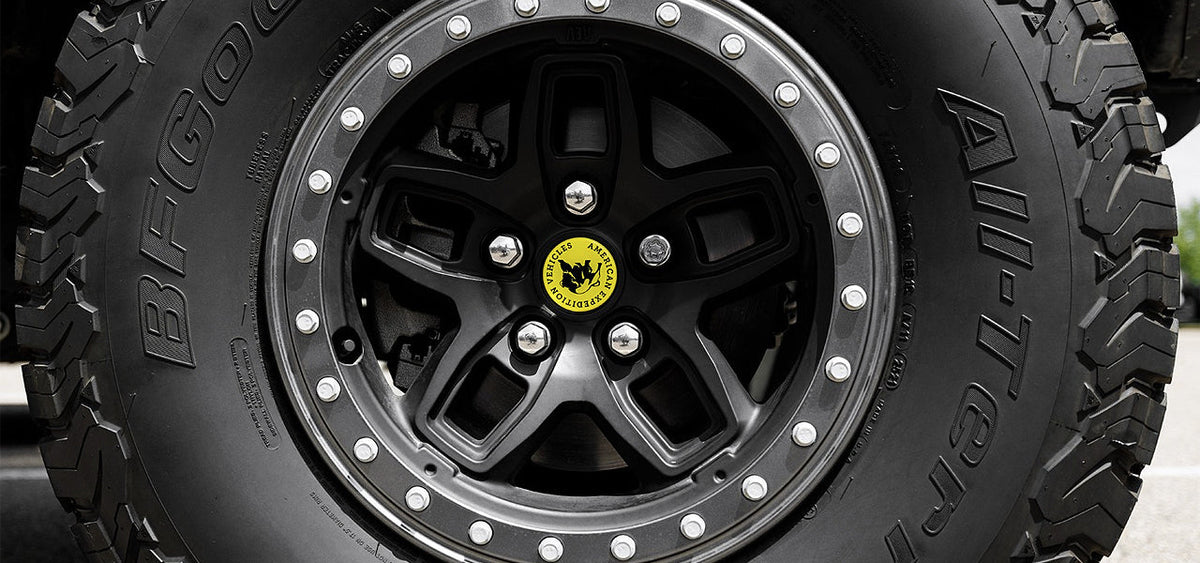AEV Wheel Center Cap - Matte Black