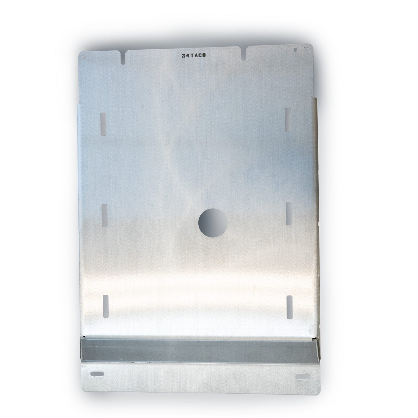 Hybrid Transmission Skid Plate | 24-Present Tacoma/Land Cruiser/25+4Runner - 1/4" 5052 Aluminum - Raw Metal