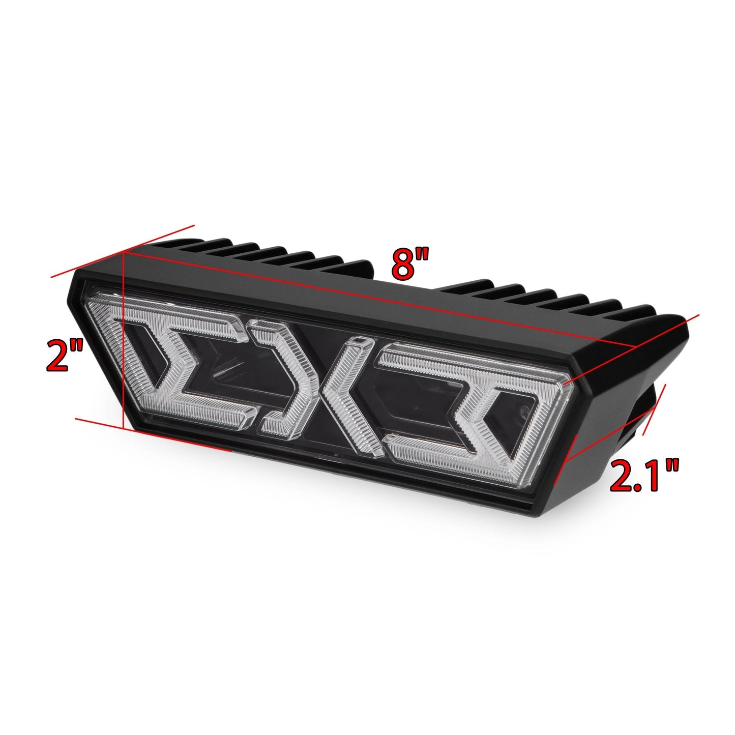 AlphaRex Arrow-X Multi-functional Off-Road Chase Light - Black | AlphaRex