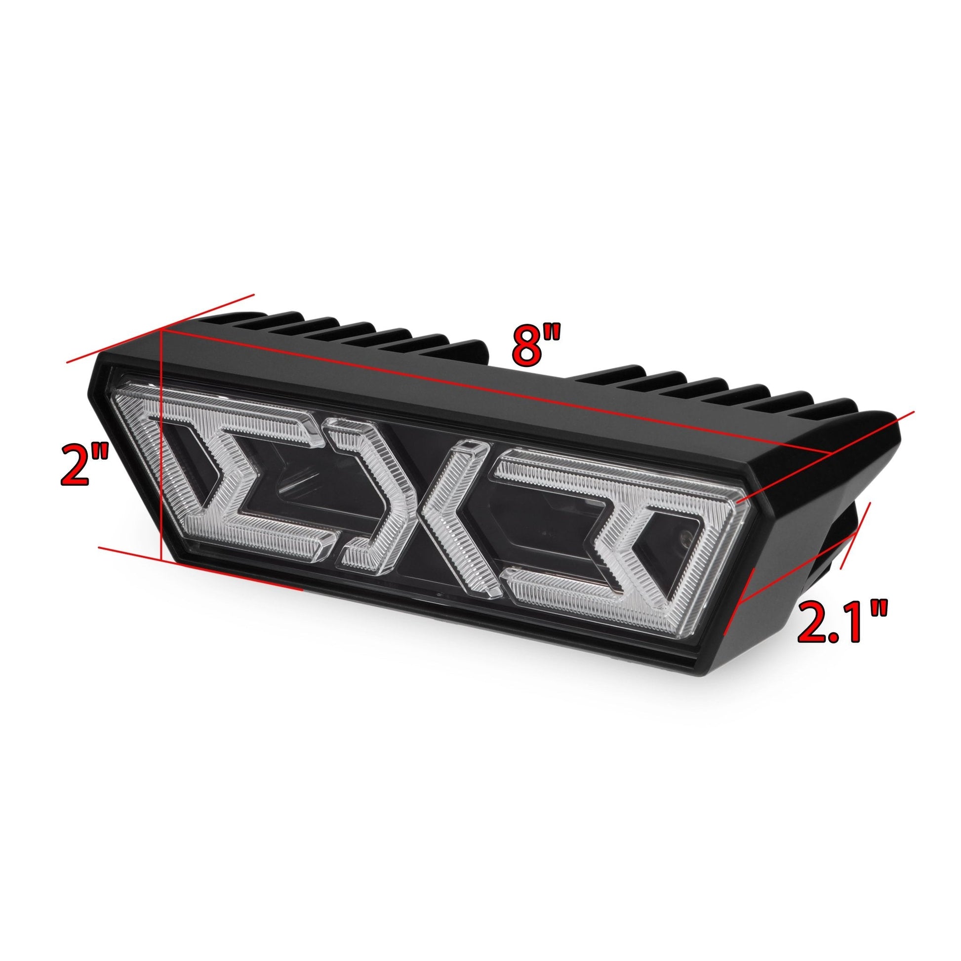 AlphaRex Arrow-X Multi-functional Off-Road Chase Light - Black | AlphaRex