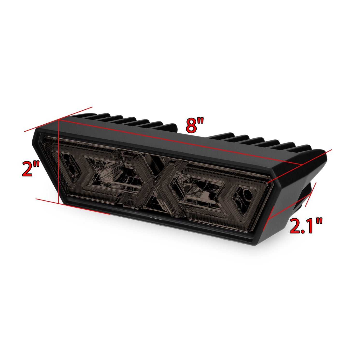 AlphaRex Arrow-X Multi-functional Off-Road Chase Light - Black Smoke | AlphaRex