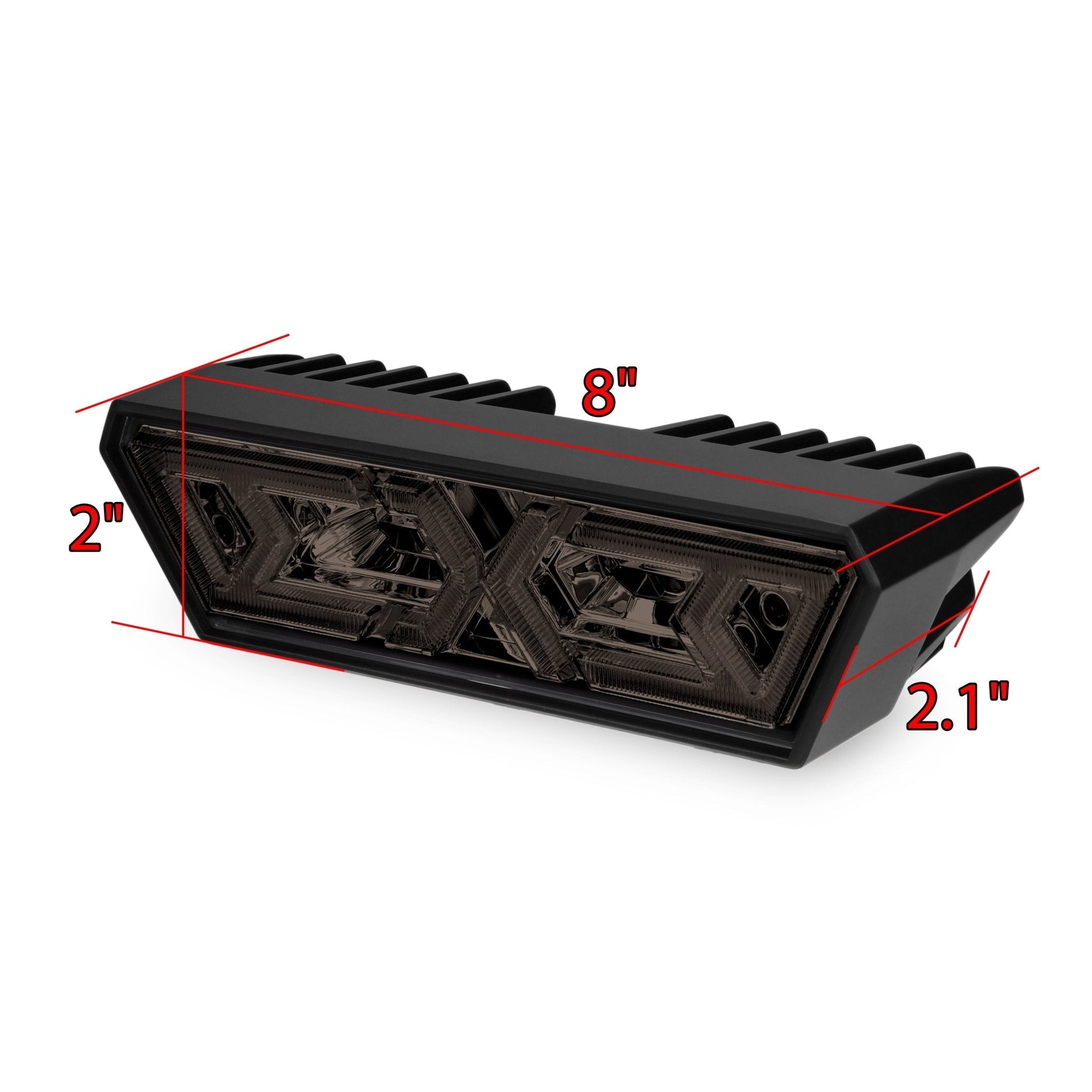 AlphaRex Arrow-X Multi-functional Off-Road Chase Light - Black Smoke | AlphaRex