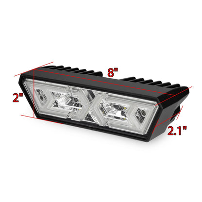 AlphaRex Arrow-X Multi-functional Off-Road Chase Light - Clear | AlphaRex