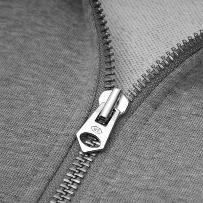 AlphaRex Cali-Light Zip Up Hoodie Grey | AlphaRex