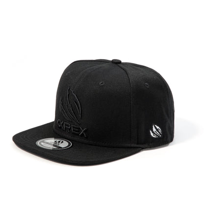 AlphaRex Embroidered Snapback All Black | AlphaRex