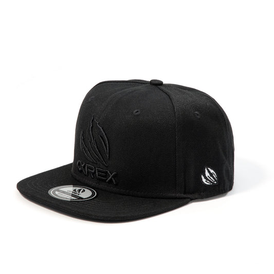 AlphaRex Embroidered Snapback All Black | AlphaRex