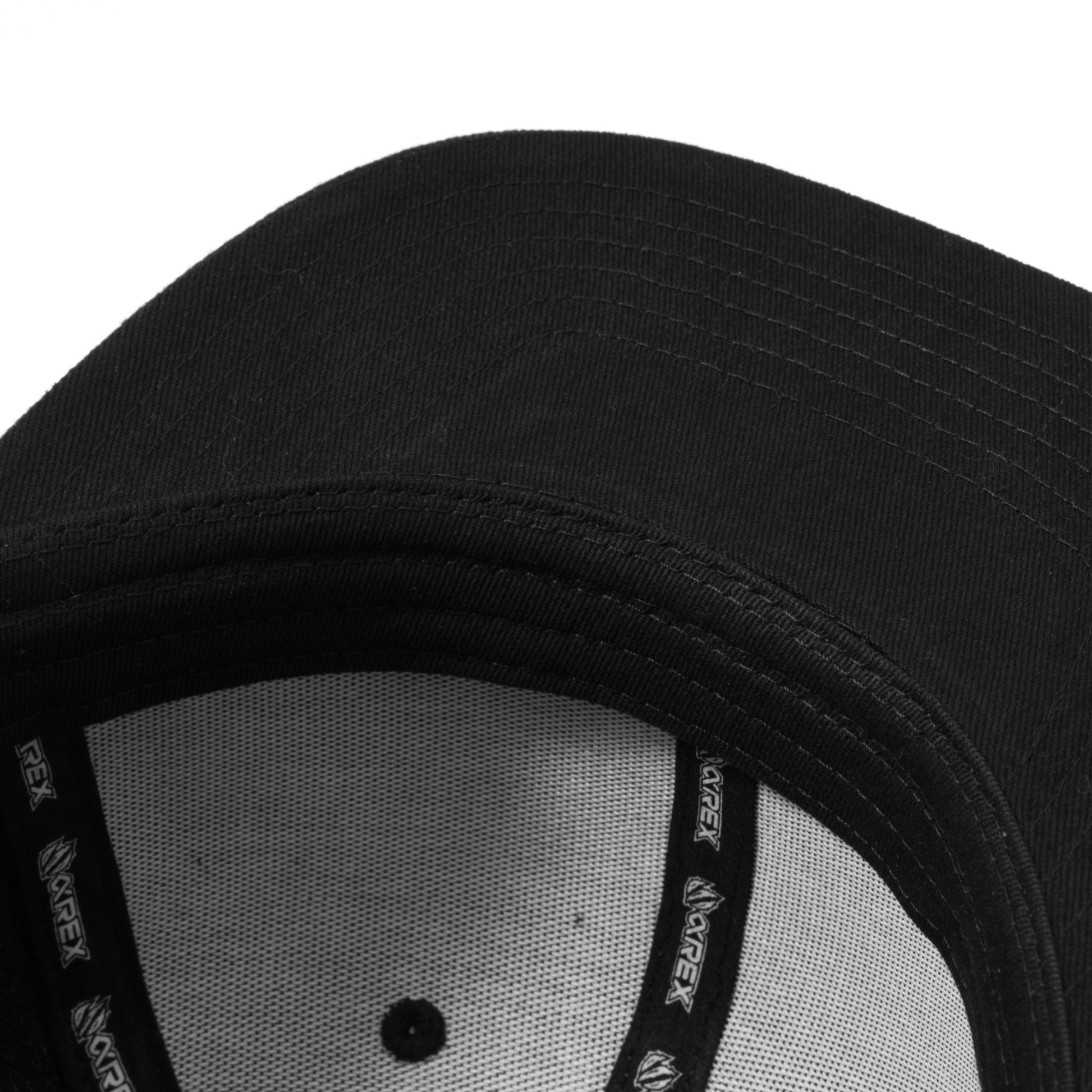 AlphaRex Embroidered Snapback All Black | AlphaRex