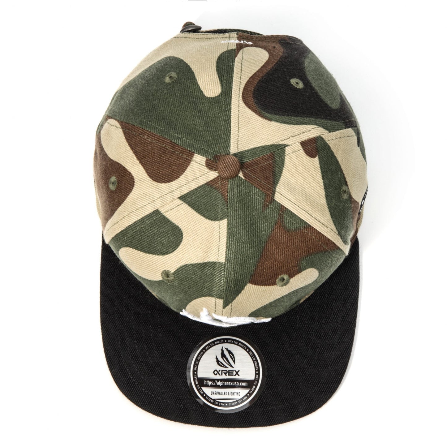 AlphaRex Embroidered Snapback Camouflage | AlphaRex