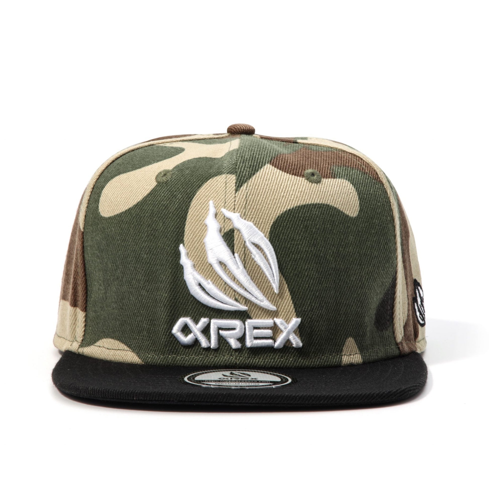 AlphaRex Embroidered Snapback Camouflage | AlphaRex