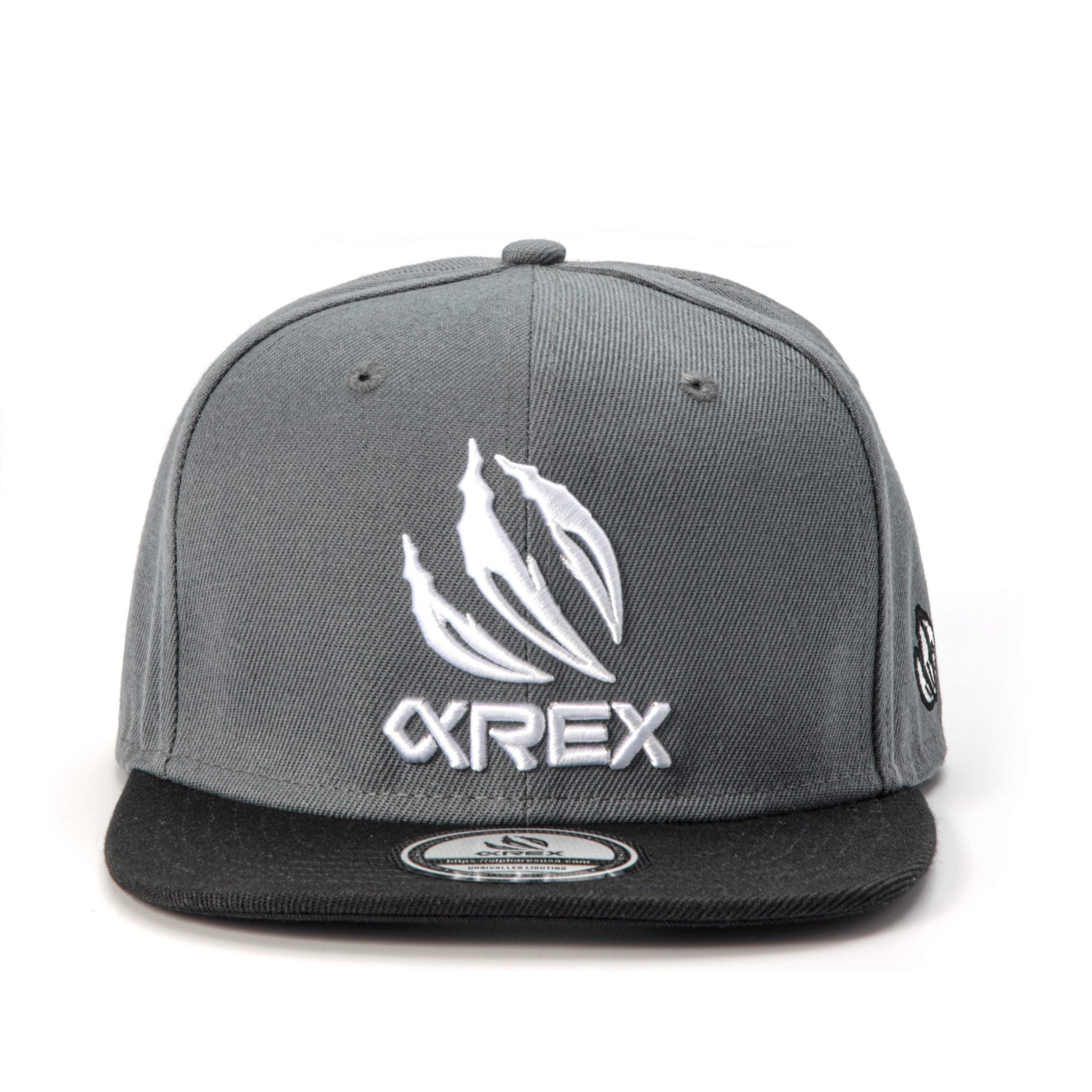 AlphaRex Embroidered Snapback Grey | AlphaRex