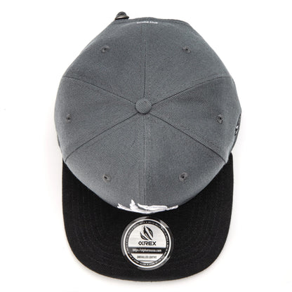 AlphaRex Embroidered Snapback Grey | AlphaRex