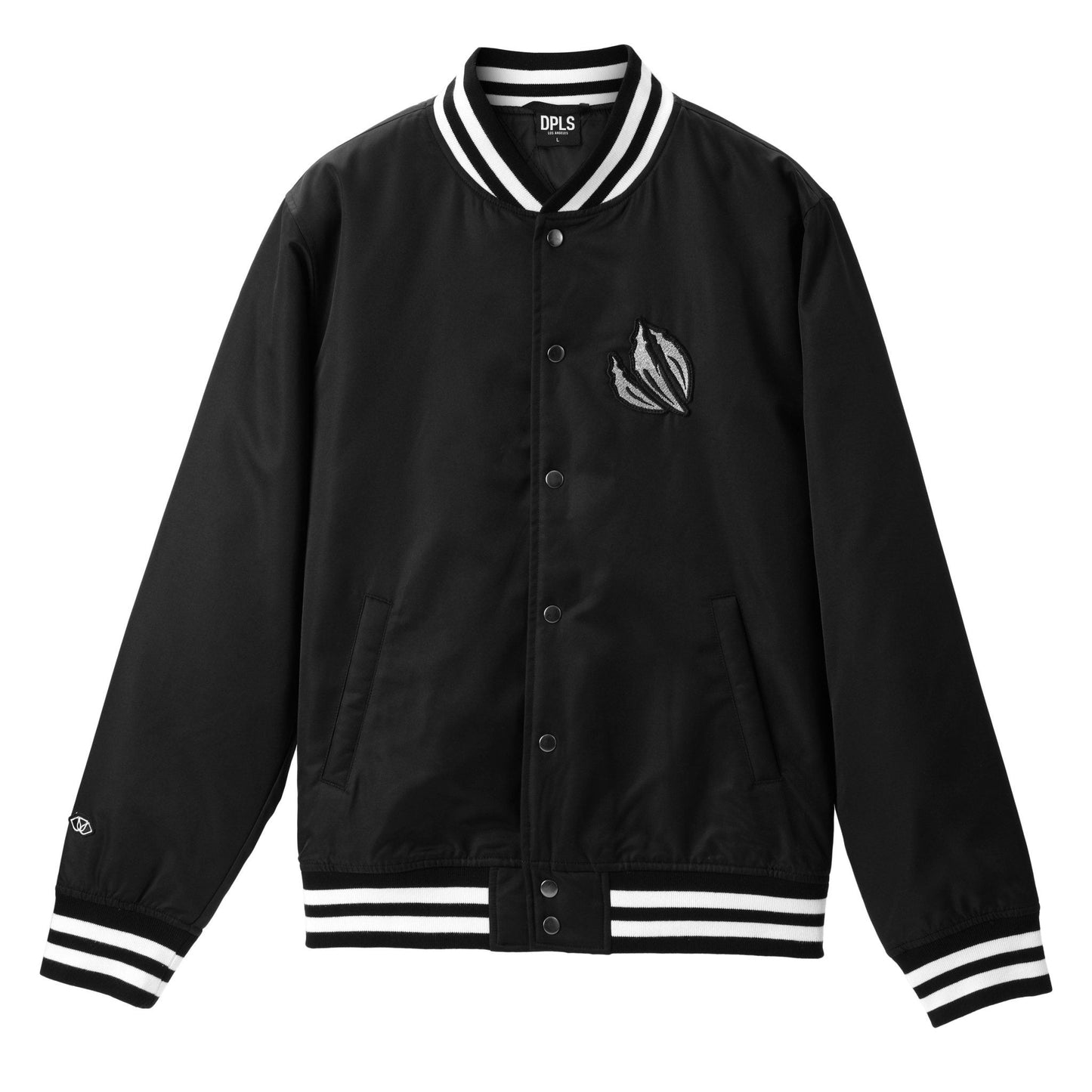AlphaRex Vintage Varsity Jacket Black | AlphaRex
