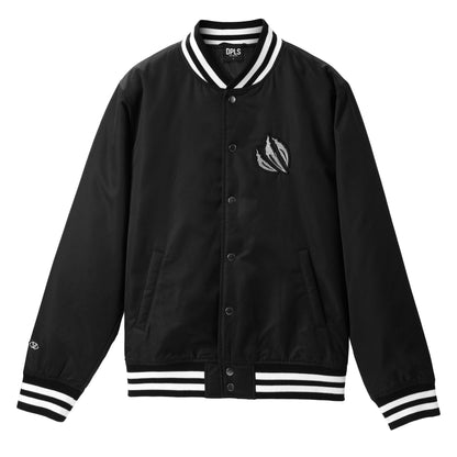 AlphaRex Vintage Varsity Jacket Black | AlphaRex
