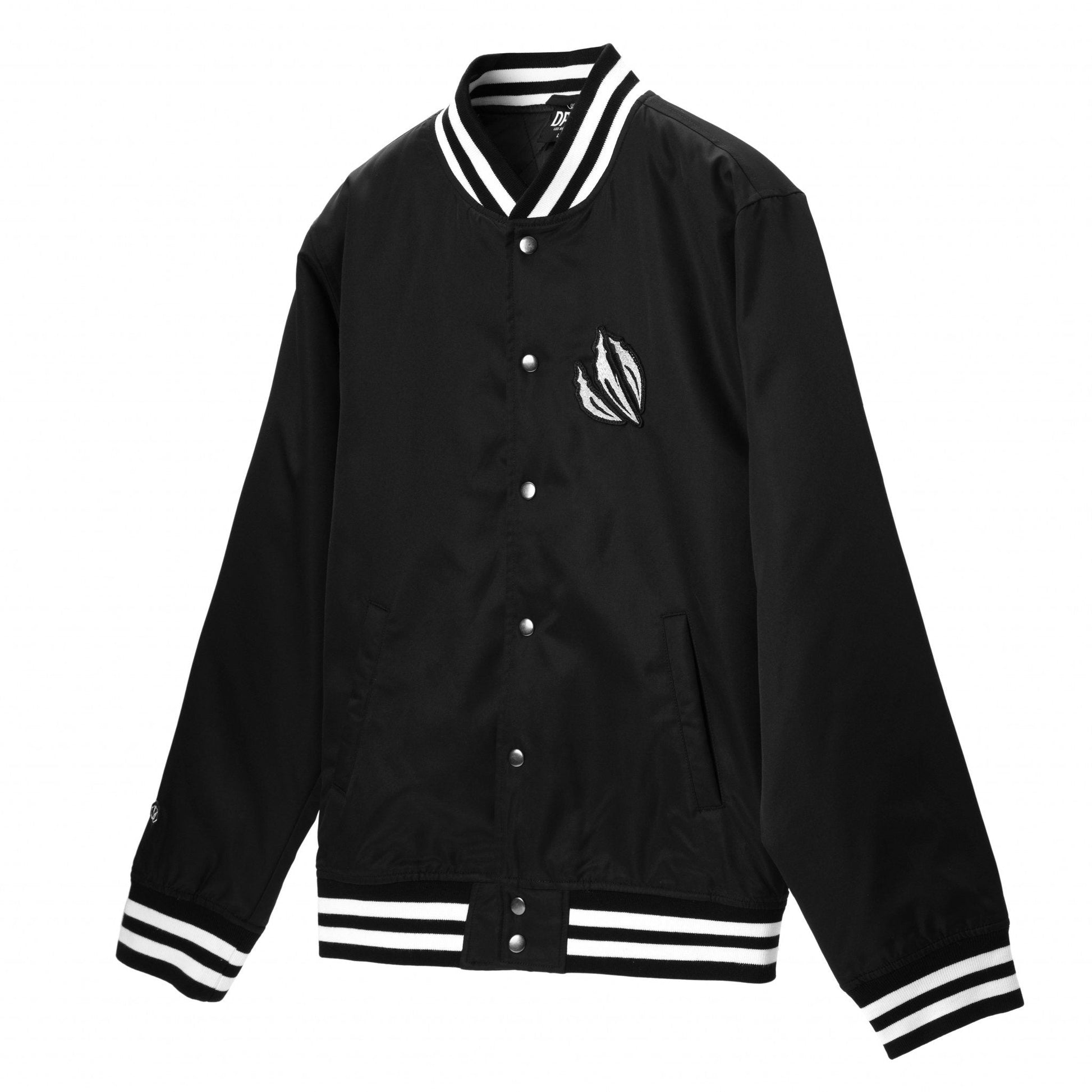 AlphaRex Vintage Varsity Jacket Black | AlphaRex