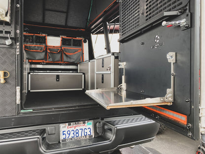 Alu-Cab Alu-Cabin Canopy Camper - Toyota Tundra 2022-Present 3rd Gen. - Bed Plate System