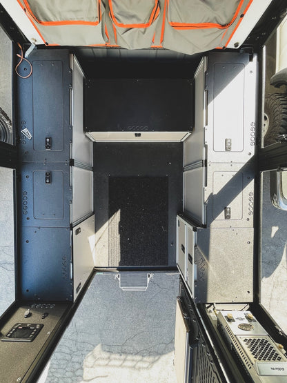 Alu-Cab Alu-Cabin Canopy Camper - Toyota Tundra 2022-Present 3rd Gen. - Front Utility Module - 6'5" Bed