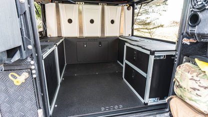 Alu-Cab Canopy Camper V2 - Chevy Colorado/GMC Canyon 2015-2022 2nd Gen. - Rear Double Drawer Module - 6' Bed