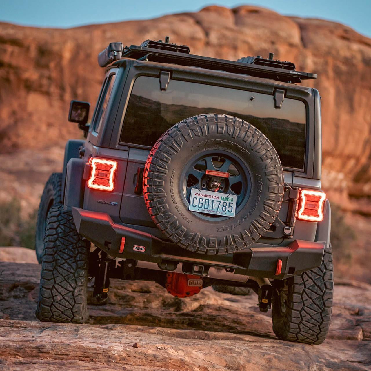 ARB Rear Bumper 5650380 - Jeep Wrangler JL 2018 on - 2 and 4 door