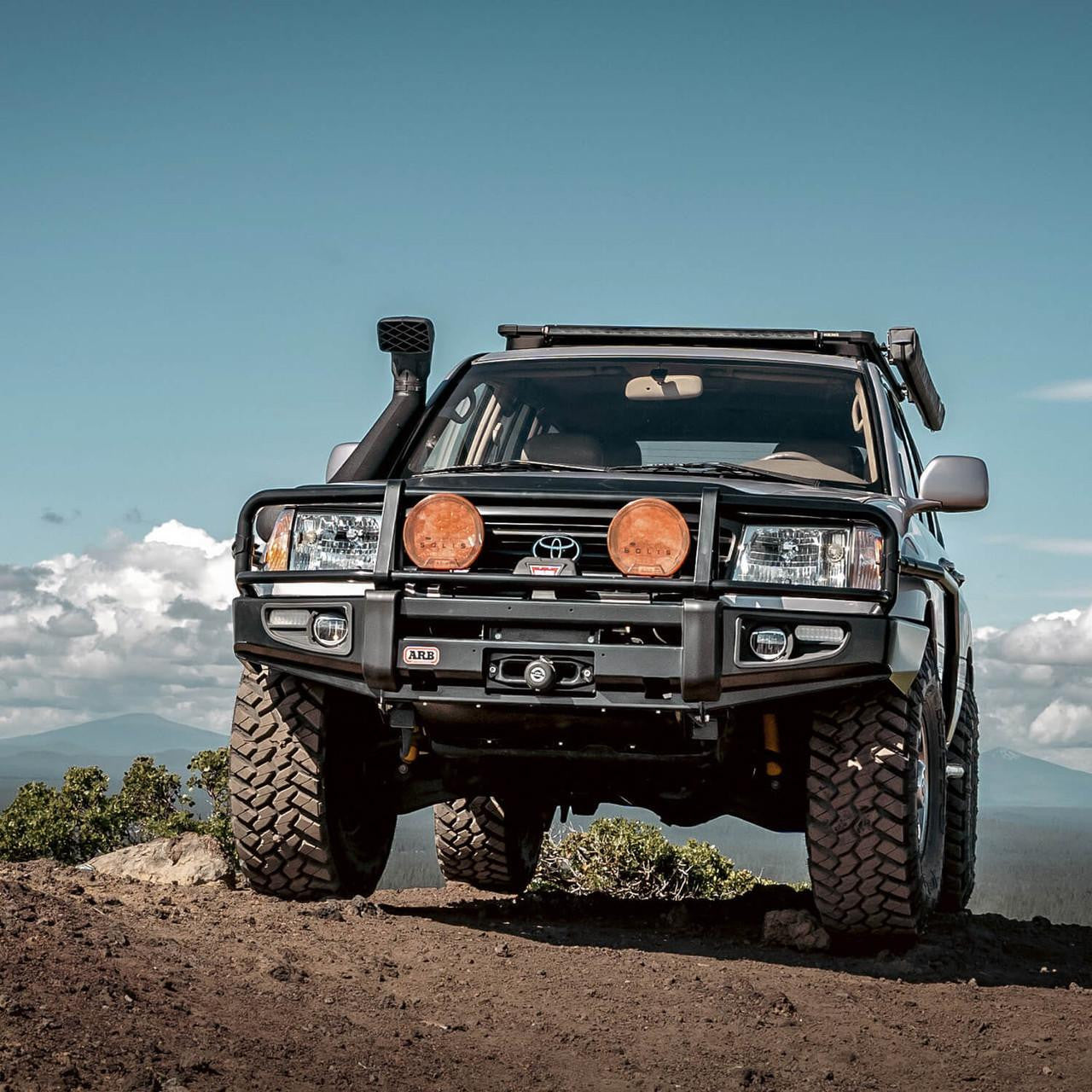 ARB Winch Bumper 3413190B - Toyota Land Cruiser 100/105 IFS 2003-07