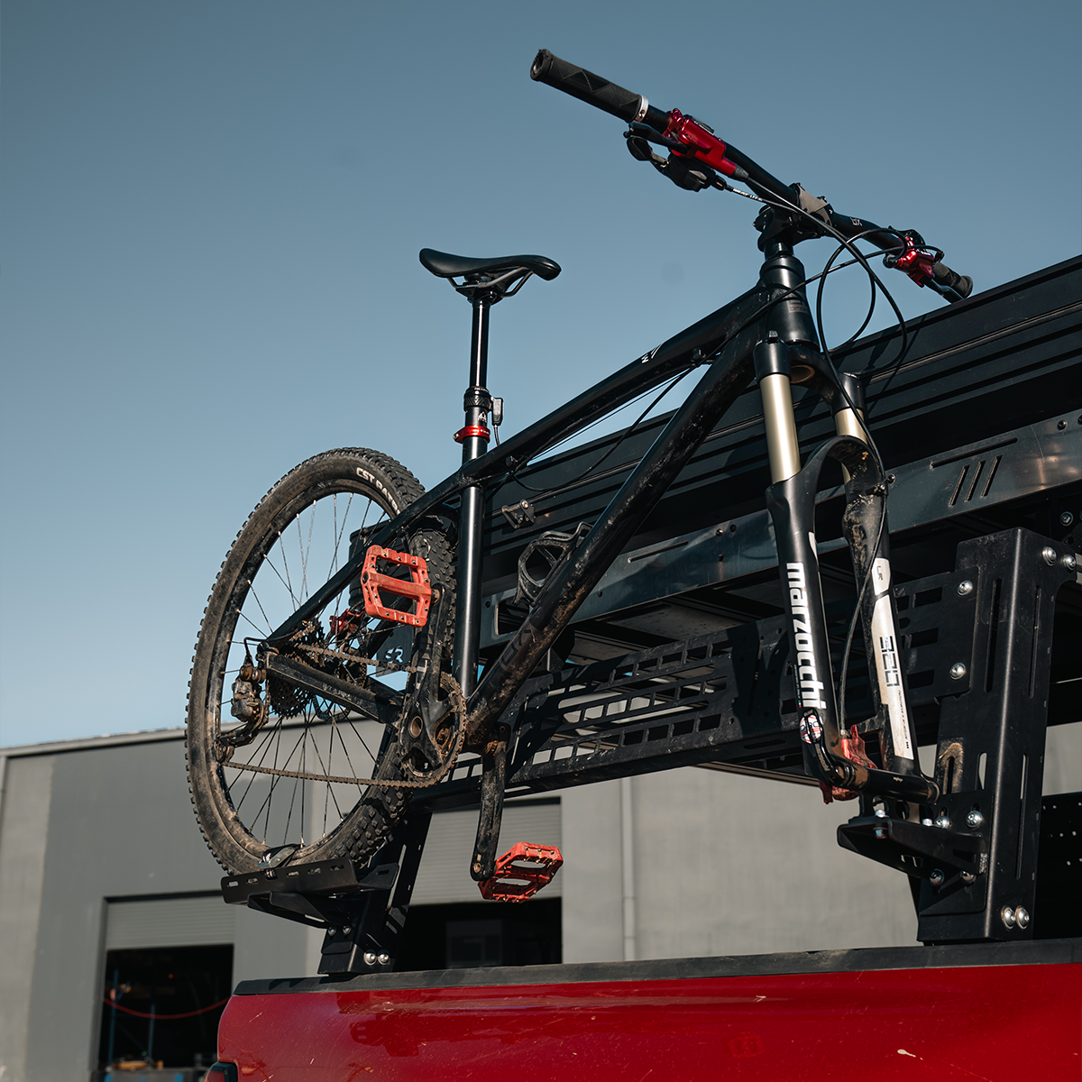 Bed Rack Bike Mount