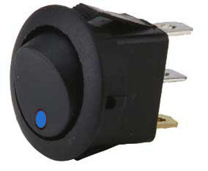 Blue LED Toggle Switch