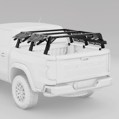 Chevy Colorado / GMC Canyon Bed Rack | XTR3 Popular Builds + MOLLE Packages