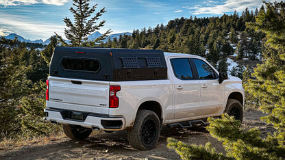 Gull Wing Truck Cap Topper & Overland Camper Shell for Work, Camping & Off-Road | Dirtbox Overland
