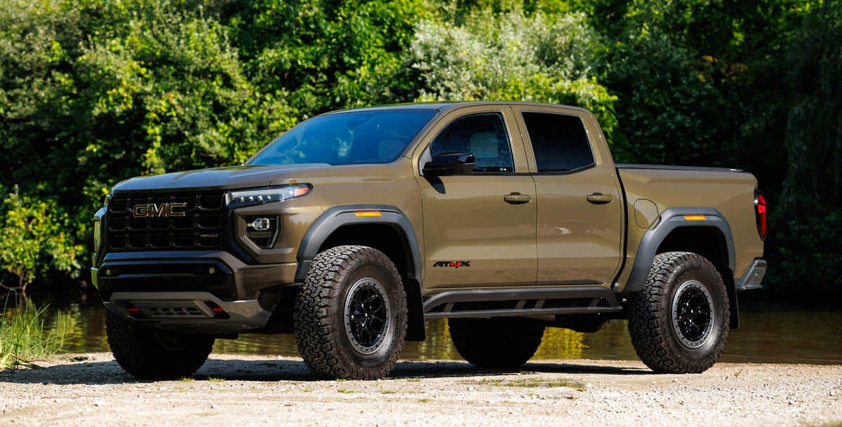 AEV Crestone DualSport Wheel for 2023+ Colorado/Canyon and 2019+ Silverado/Sierra 1500 - Gloss Black
