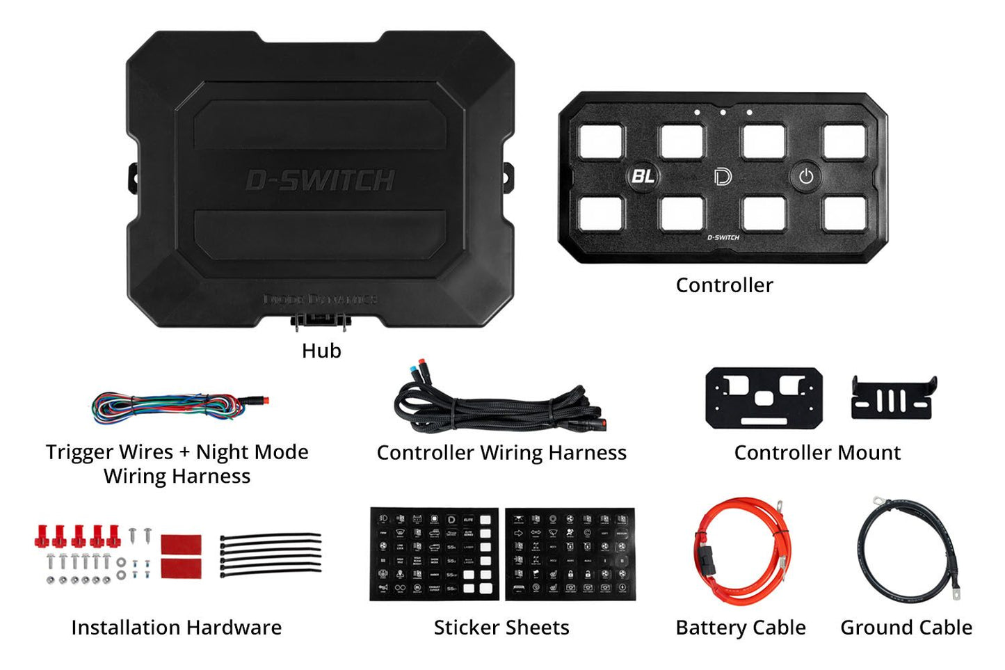 Diode Dynamics D-Switch 8-Channel Switch Panel