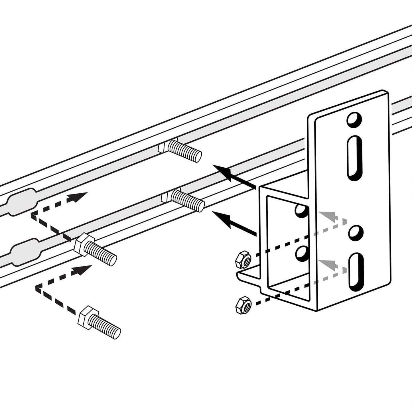 HARDSHELL RTT AWNING BRACKETS