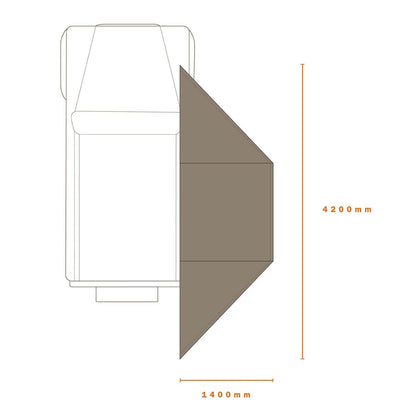 ECLIPSE 180V VERSATILE AWNING