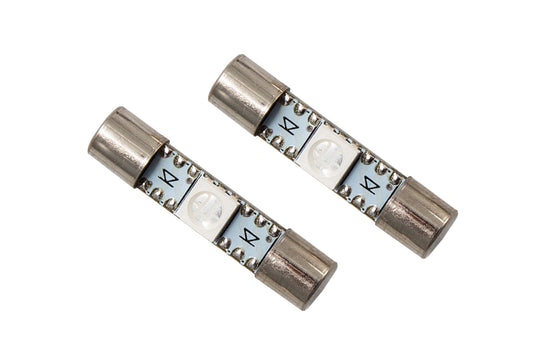28mm SMF1 LED Blue (pair)