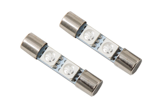 28mm SMF2 LED Red (pair)