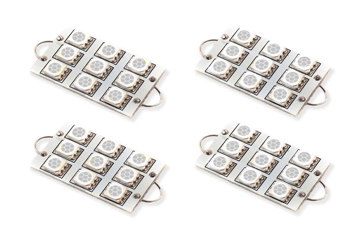 44mm SML9 LED Blue (four)