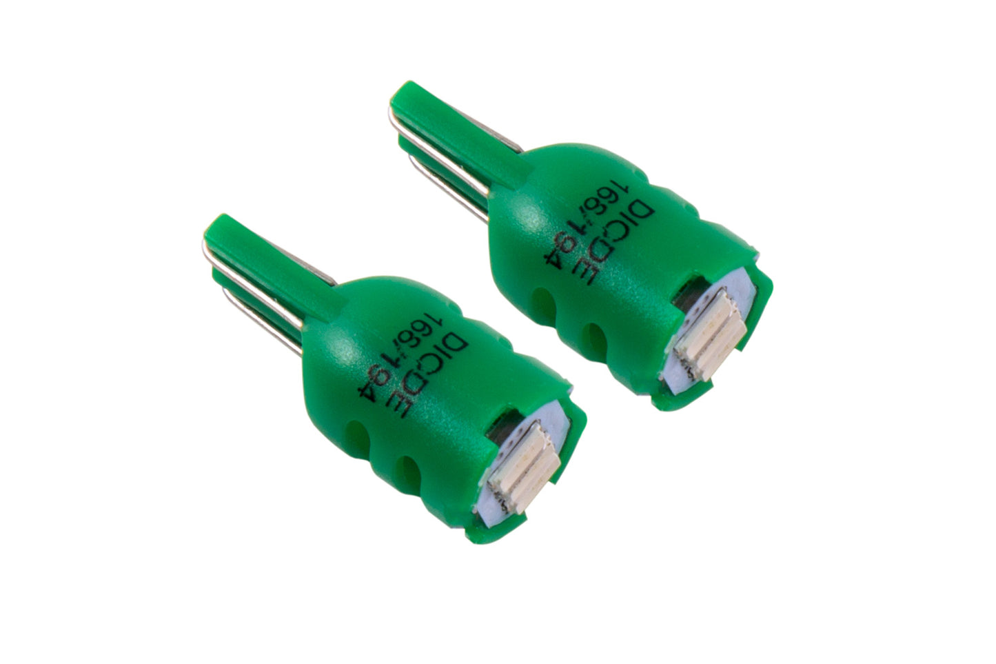 194 HP3 LED Green Short (pair)