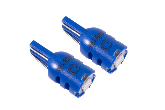 194 HP3 LED Blue Short (pair)
