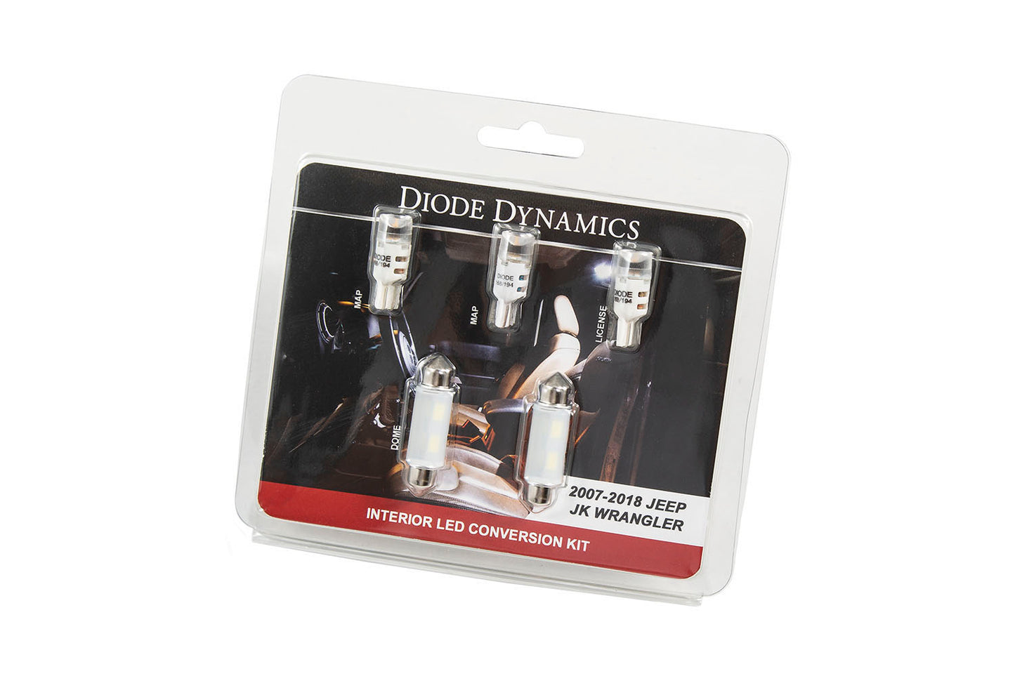 Wrangler JK 4dr Interior Kit - Stage 1 Cool White
