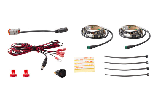 2-Piece Multicolor Footwell LED Kit