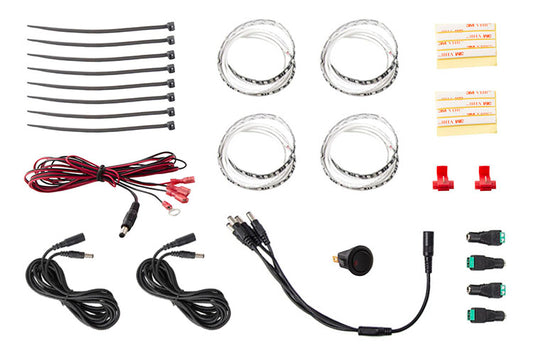 Blue LED Footwell Kit 4pc