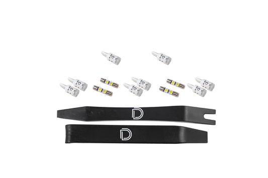 Interior LED Kit for 2012-2016 Chevrolet Malibu  Cool White Stage 2