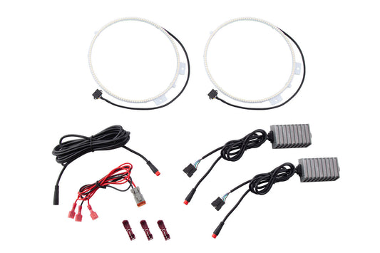 RGBW HD LED Halos for 2018-2026 Jeep JL Wrangler/Gladiator