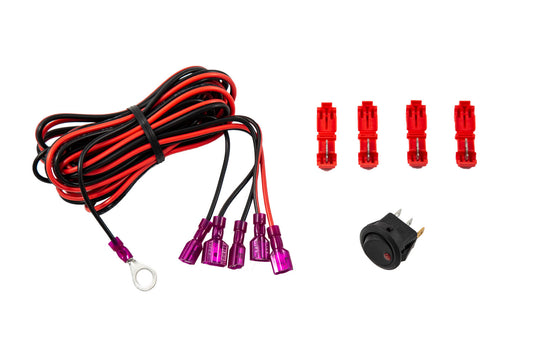 Add-on LED Switch Kit - Red