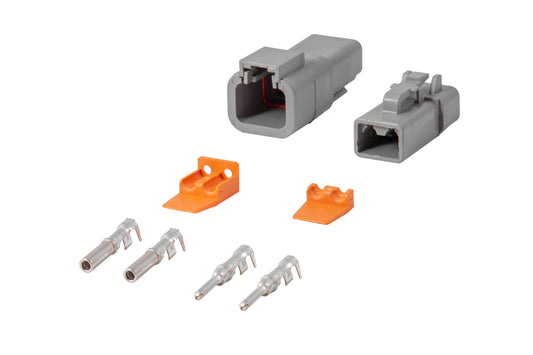 Deutsch Connector Kit  2-Pin (12-14 Gauge)