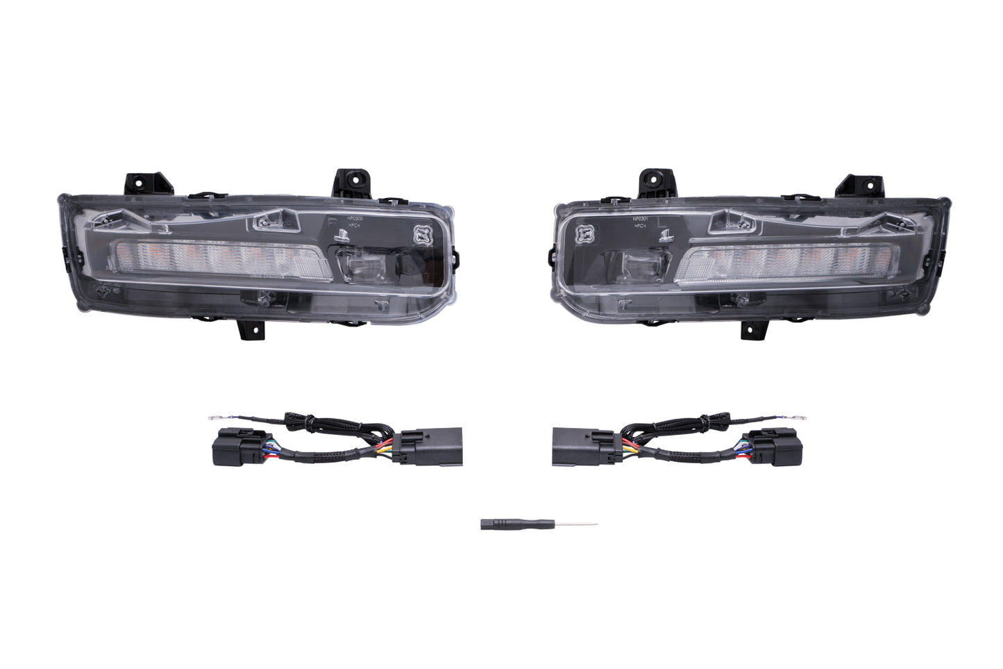 Elite Series Combination Fog Lamp for 2018-2023 Ford Mustang  Yellow (pair)