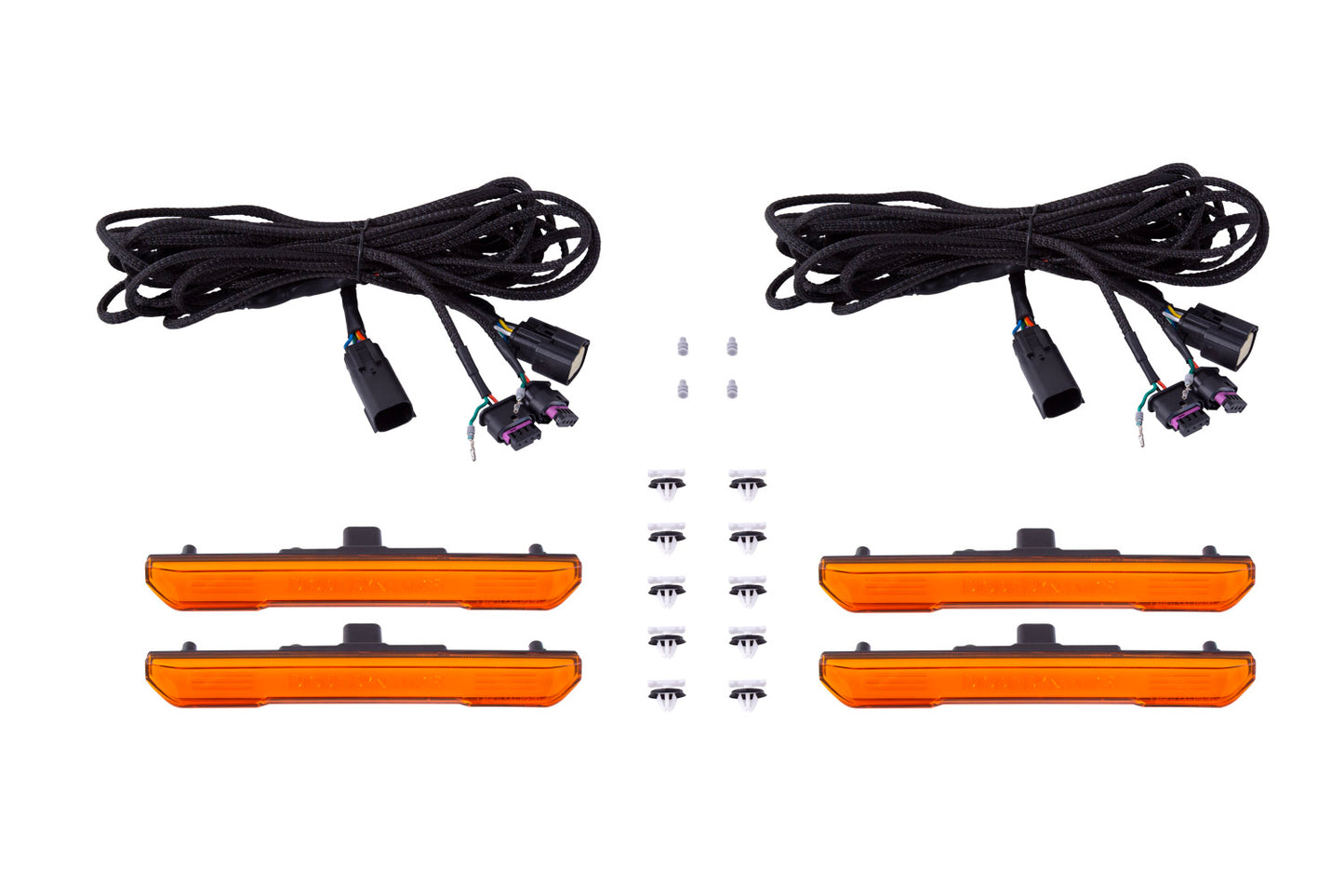 LED Sequential Sidemarkers for 2020-2021 GMC Sierra/Canyon  Amber (set)