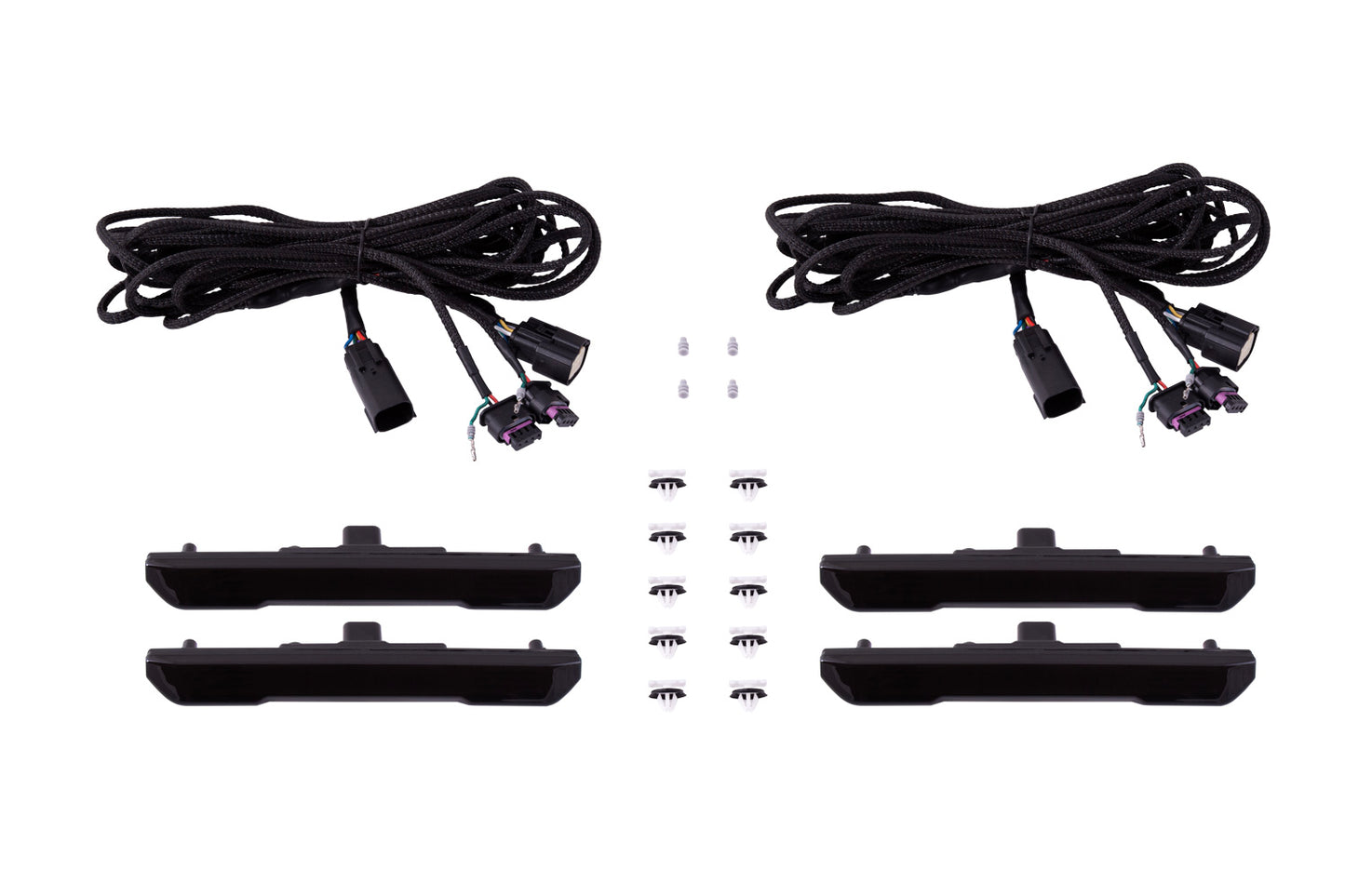 LED Sequential Sidemarkers for 2020-2021 GMC Sierra/Canyon  Smoked (set)