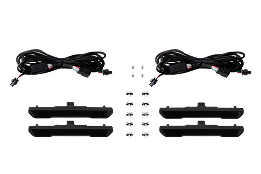LED Sequential Sidemarkers for 2024 GMC Sierra/Canyon  Smoked (set)