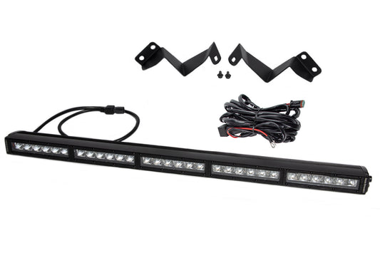 SS30 Stealth Lightbar Kit for 2016-2023 Toyota Tacoma  White Driving